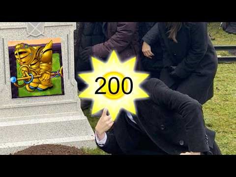 200 Sun Counters Celestial Gargantuar in Pvz Fusion