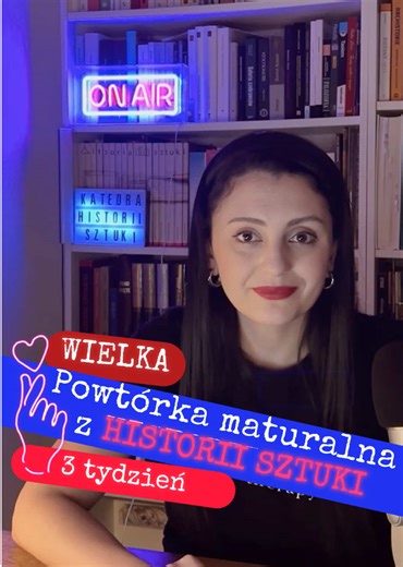 Z lekkim poślizgiem, ale wjeżdża kolejna propozycja powtórki, tym razem baaardzo ważna sprawa… Widzimy się w piątek🫶🏼 #historiasztuki #historiasztukimatura #maturazhistoriisztuki #nauczycielka #matura Historia sztuki | Matura z historii sztuki | Powtórki do matury