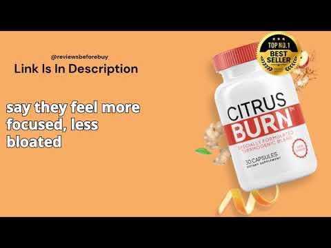 CitrusBurn Review 2026 - Your Metabolism Is Asleep… This Citrus Formula Wakes It Up FAST #citrusburn
