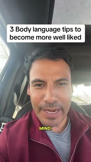 3 Body Language Tips to be more well liked. #confidence #socialskills #introvert #bodylanguage