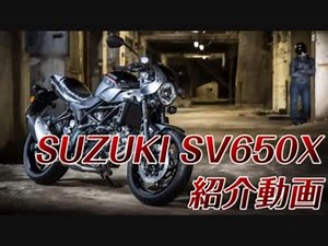 【新車紹介】SUZUKI SV650X, Start Off !!