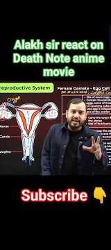 alakh sir react on legendary anime 'Death Note' | #movie #motivation #pw