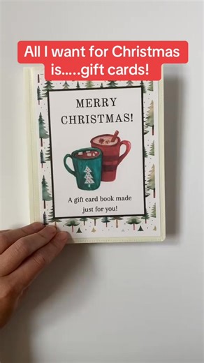 Printable gift card books make gifting easy and sustainable. You KNOW they will love and USE this gift! #printablegift #giftcard #christmasgiftideas #christmasgift #giftcardbook #smallbusiness #shopsmall #womenownedbusiness #teengiftideas #christmascountdown #sustainablegiftidea #sustainability | Diligentty | Facebook
