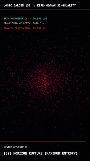 Ringularity: Black Hole Descent Visualised | Rotating Charged Black Hole | Kerr-Newman | LG-156
