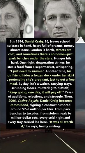 Daniel Craig’s Girlfriend Faked a Pregnancy to Steal a Duck – His Struggle Before Bond