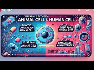 Animal Cells and Human Cells A Detailed Comparison Human cell vs Animal cell DIFFERENCES