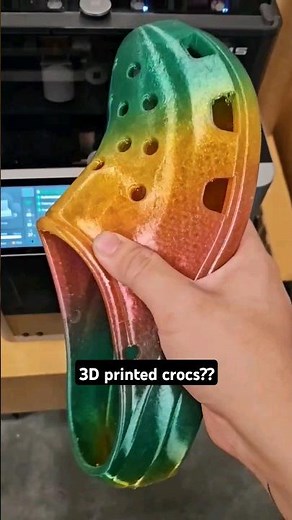3D Printed Crocs?? #3dprinting