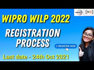 WIPRO WILP step by step Registration Process !!