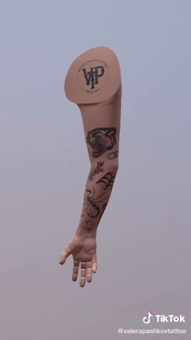 Custom Traditional Tattoo Sleeve Design - Grab and Go