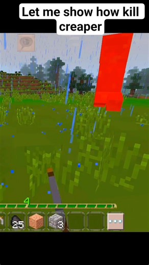 kill creaper #minecraft #miniecraft #gaming #viral #shorts