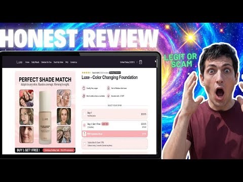 Luxe Color Changing Foundation Review | Shade Match, Wear & What to Know