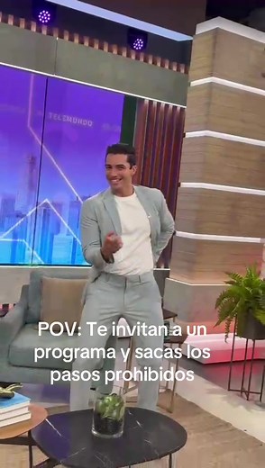 Baile Prohibido con Rodrigo Romeh en Telemundo