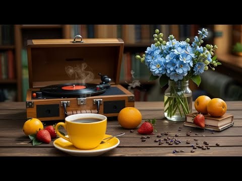 2 Hours Smooth Morning Jazz & Cozy Fall Coffee Shop Ambience 🍂 Relaxing Jazz Instrumental Music for