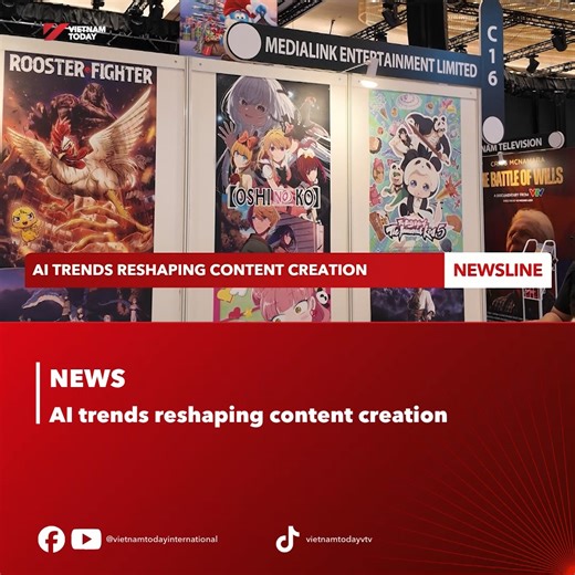 The Asia TV Forum & Market — ATF 2025 — is currently taking place in Singapore, bringing together representatives from major broadcasters, production companies, and global content platforms. This year, the application of artificial intelligence (AI) in television and multi-platform content creation has emerged as a key topic across panel discussions, drawing significant interest from content creators worldwide. #vietnamtoday #yourwindowonvietnam #vietnam #AI #contentcreation #ATF2025 | Vietnam T