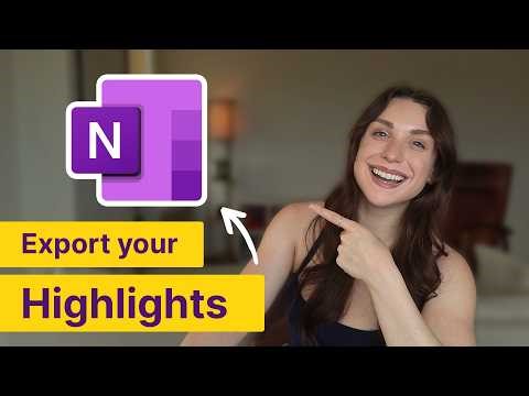 How to Export Your Highlights to OneNote