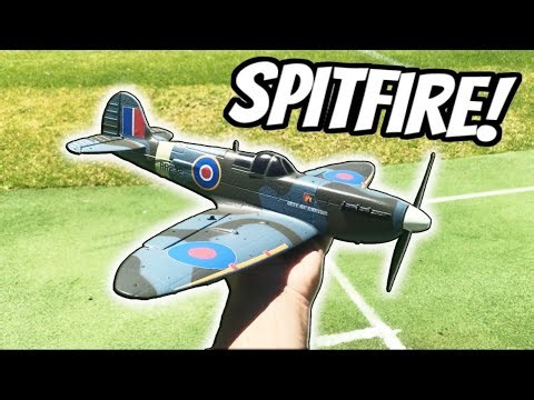 TOP RC Hobby SpitFire Warbird 450mm Plane