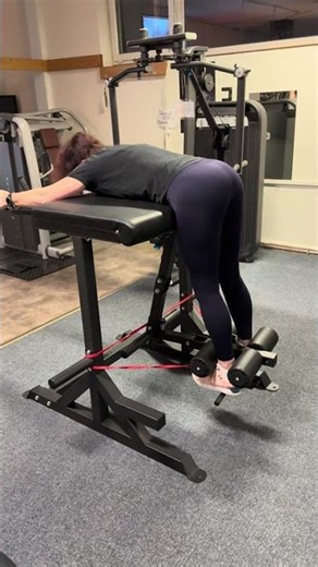 NOVÝ STROJ Reverse Hyperextension na posilování hamstringů a zad 🏋️‍♀️ #fitness #gym #IronGymTabor