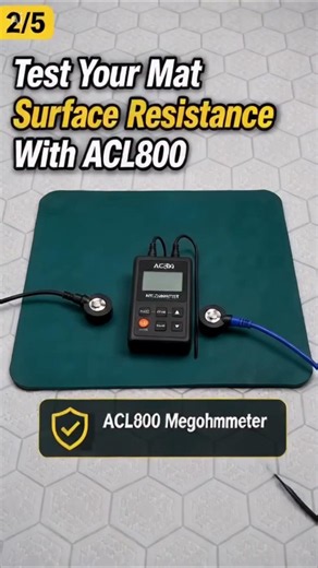 How Long Does An ESD Mat Last? #ESDMat #ESDMatLifespan #ESDMatReplacement #SurfaceResistance #ACL800