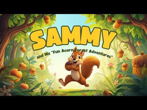 Sammy the Squirrel — Adventures in Acorn Forest!🐿️#kids#cartoons #toddlers