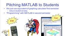 Motivating Learning in Year 1 at the University of Notre Dame Through Interactive, MATLAB Powered GUIs