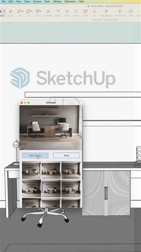 Still trying to figure out how to use Diffusion in SketchUp? That’s ok — we have Stephanie Daniel to give you a quick rundown. #Visualize3D #foryou