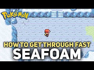 How To Get Through Seafoam Island (All Items + Articuno) - Pokemon Fire Red & Leaf Green