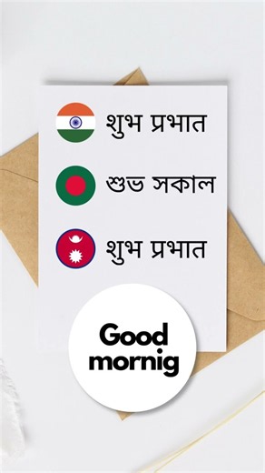 Learn 5 common greetings in three amazing South Asian languages!