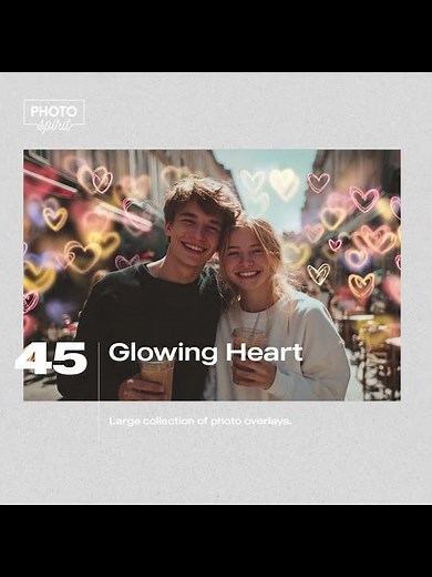 🔥💖 45 Premium Glowing Heart Overlays for Stunning Designs #overlays #Photoshop #design