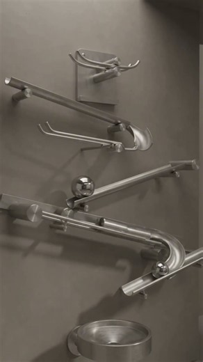 Is this the ultimate kinetic sculpture? #satisfying #art #shorts