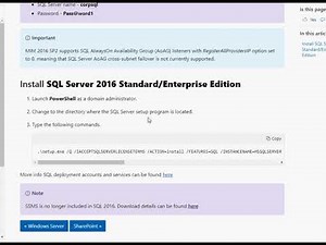 Download Microsoft SQL Server 2016 Free