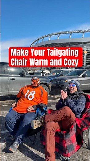This Tailgating Hack Keeps Your Chair Warm All Game #tailgate #gameday #hacks