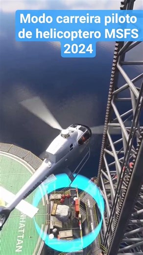 Microsoft flight Simulator 2024 piloto de helicóptero transportes de mercadoria #msfs2024