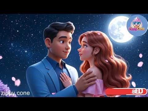 🌙 Cartoon Night Song for Kids | Sleep Time Lullaby | English Bedtime Song