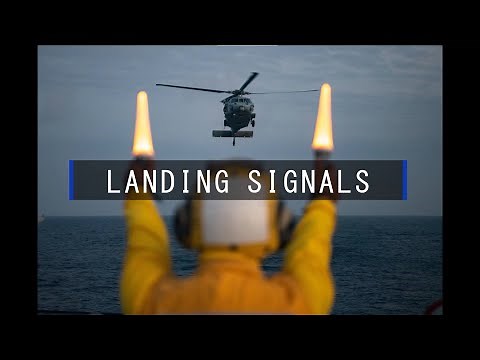 HELICOPTER MARSHALLING SIGNALS