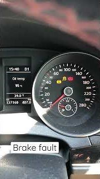 Volkswagen Golf gti mk6 maintenance: brake fault