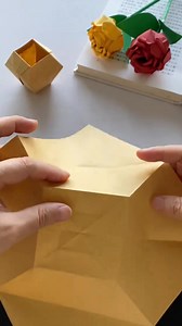 20K views · 105 reactions | Origami Paper Box #origamibox #papercraft #diycraft #kidscraft #creativeideas #handmadecraft #funproject #easycraft #craftforkids #homemadecraft | paper craft ideas | Facebook