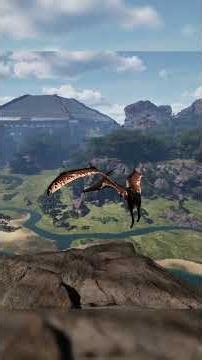 The pteranodon bug - The Isle EVRIMA Pteranodon #theislegameplay #dinosaur #gaming