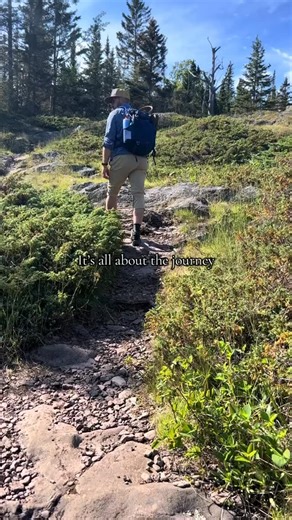 Every step is part of the journey. 🥾 #UPTravel #PureMichigan #MichigansUpperPeninsula #UpperPeninsula #Michigander #UP #Travel #Vacation #Explore | Michigan's Upper Peninsula