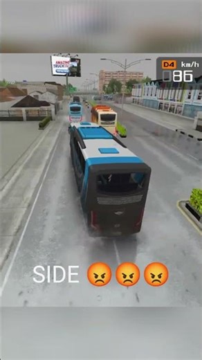 BUS VS BUS My extreme bus deriving #shorts #bus #simulator