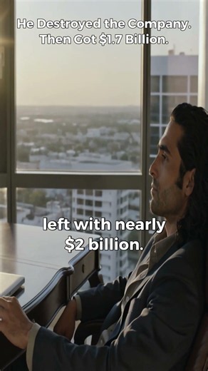 He Destroyed the Company. Then Got $1.7 Billion. #shorts