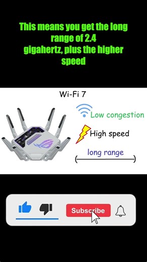 Every Wi-Fi Generation Explained (Wi-Fi 7) Youtube: Explaineroffical #wifi #tech #explained