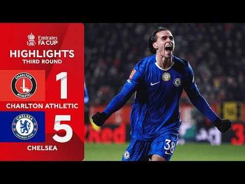 Chelsea get winning start under Liam Rosenior 🔥 | Charlton (1-5) Chelsea | Emirates FA Cup 2025-26