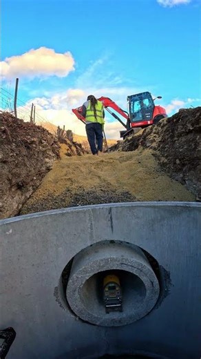 Watch This Trench Disappear | Storm Pipe & Hard-Pack Backfill #constructiontimelapse