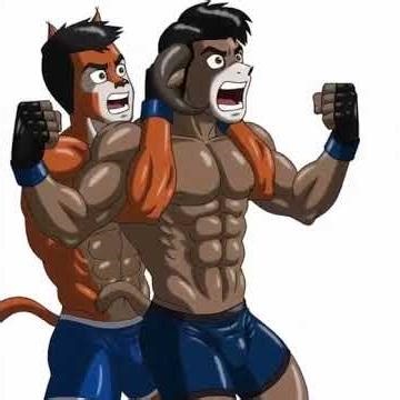 masterlock challenge animation 2 #furry #muscle #wrestling #animation