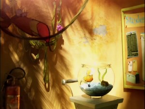 Delicious old fish water. | Cartoon Network City