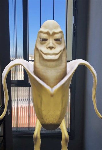 Senhor Banana na Janela: Uma Observação Engraçada