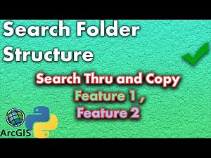 How to Use a Python Script to Copy Features From Several Different Folders | Python & ArcGIS Pro