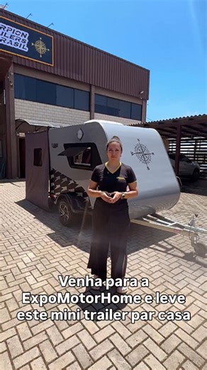 9.4K views · 113 reactions | Vem para a Expomotorhome e leve para casa este mini trailer. #scorpiontrailer #minitrailer #teardrop #expomotorhome2025 | Scorpion Trailers | Facebook