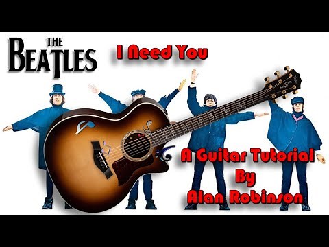 How to play: I Need You by The Beatles (acoustically)