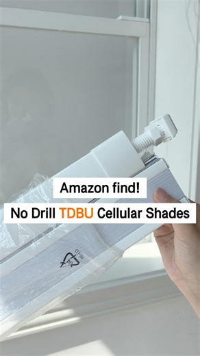 2.2M views · 15K reactions | ️ No-Drill TDBU Cellular Shades - The...